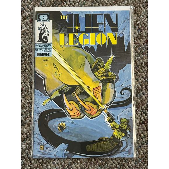 Alien Legion #15, 16, 18, 19 (1986 Epic Comics) Lot of 4 - Picture 5 of 5